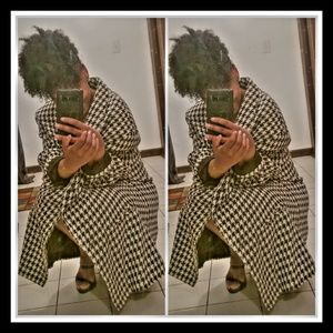 Check Mate Plus Size Blazer